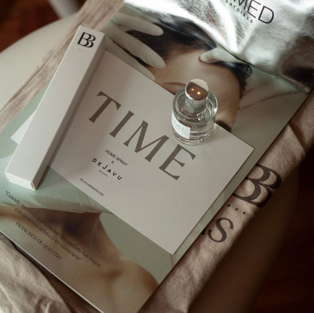 DEJAVU BRANDS y Carla Barber Lanzan TIME Home Spray