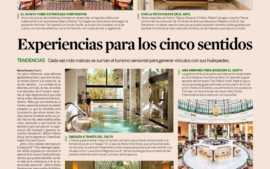 Experiencias para los cinco sentidos